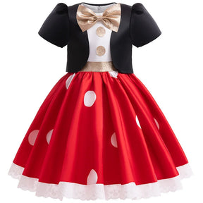 Fantasia Infantil Ratinha Vermelha com Laço