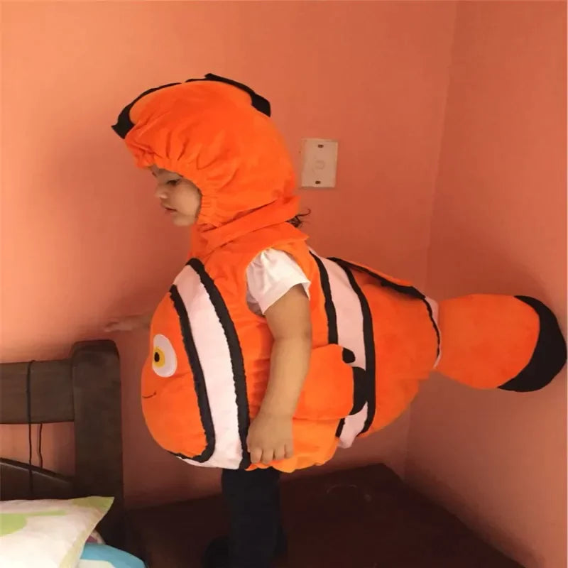 Fantasia Infantil Peixinho Laranja Encantado