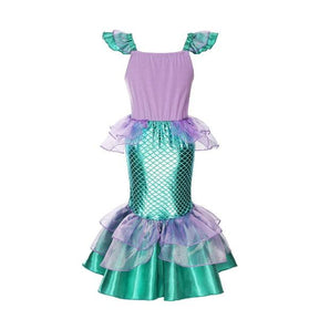 Fantasia Infantil Princesa do Mar Mágico