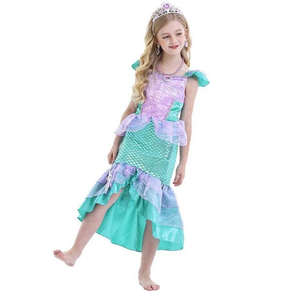Fantasia Infantil Princesa do Mar Mágico