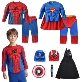 Fantasia Infantil Super-Heróis Unidos (Conjuntos)