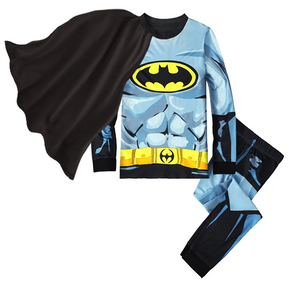 Conjunto Infantil Pijama Cosplay Aranha com Manga Longa