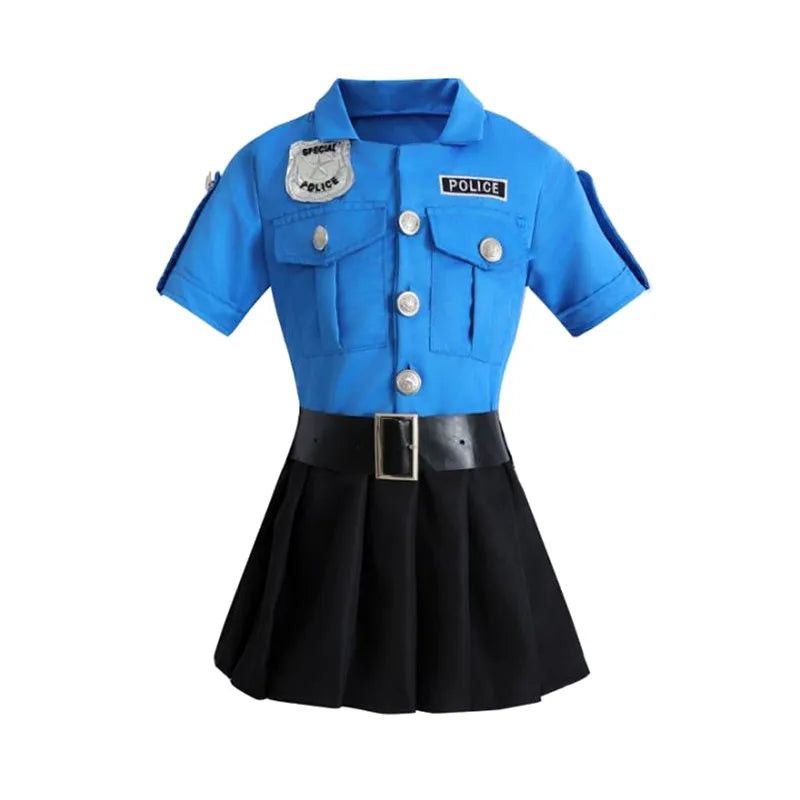 Fantasia Infantil Policial Feminina – Uniforme completo