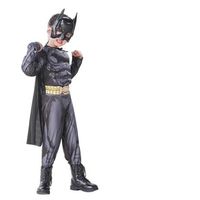 Fantasia Infantil Super-Herói Morcego Musculoso