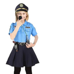 Fantasia Infantil Policial – Uniforme Completo para Festa