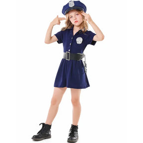 Fantasia Infantil Policial – Conjunto de Aventura para Meninos e Meninas
