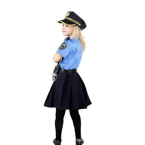 Fantasia Infantil Policial – Uniforme Completo para Festa