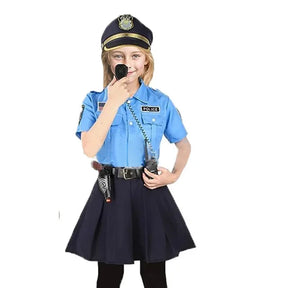 Fantasia Infantil Policial – Uniforme Completo para Festa