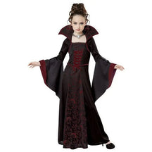Fantasia Infantil Bruxa e Vampira para Halloween – Vestido para Meninas