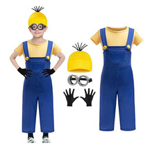 Fantasia Infantil Minion Camiseta e Jardineira com Acessórios