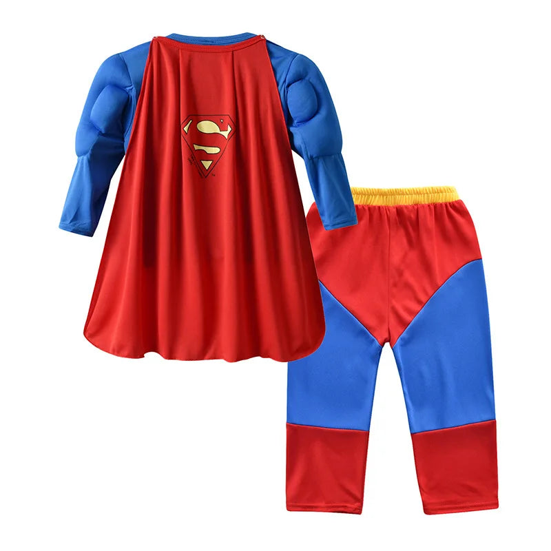 Fantasia Infantil Super-Herói Musculoso (Conjunto)