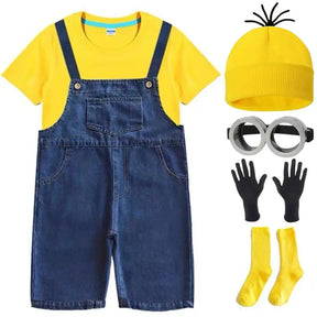 Fantasia Infantil Minion Macacão com Acessórios