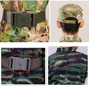 Fantasia Infantil Soldado Camuflado – Conjunto Aventura com Acessórios