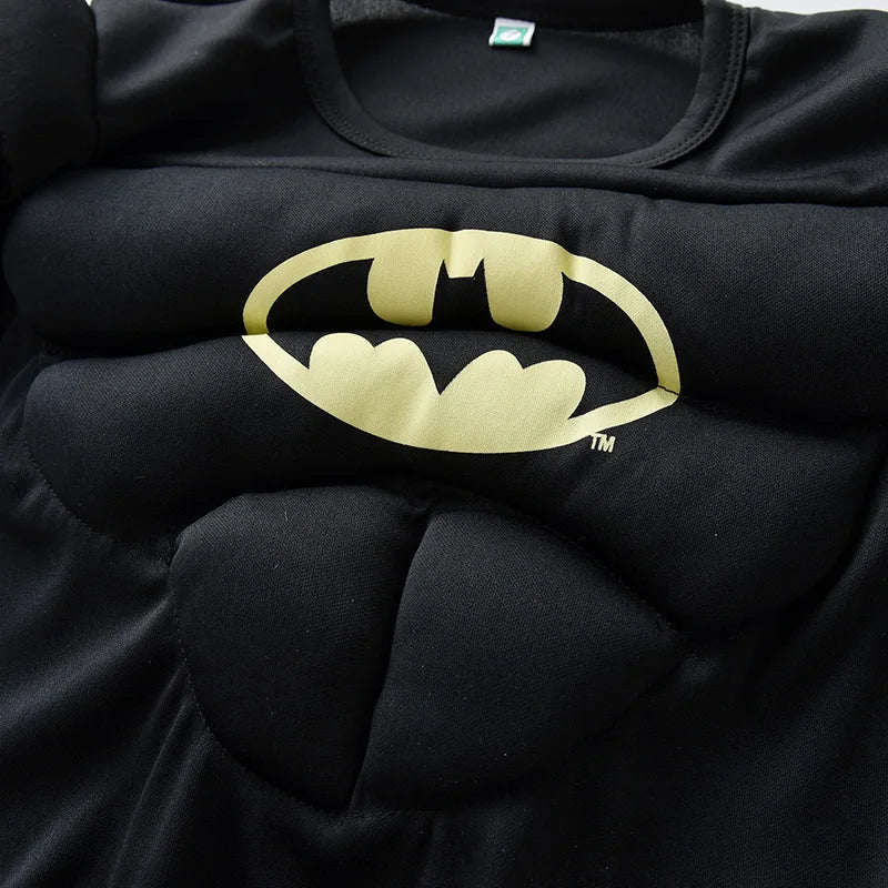 Fantasia Infantil Super-Herói Morcego com Capa e Máscara