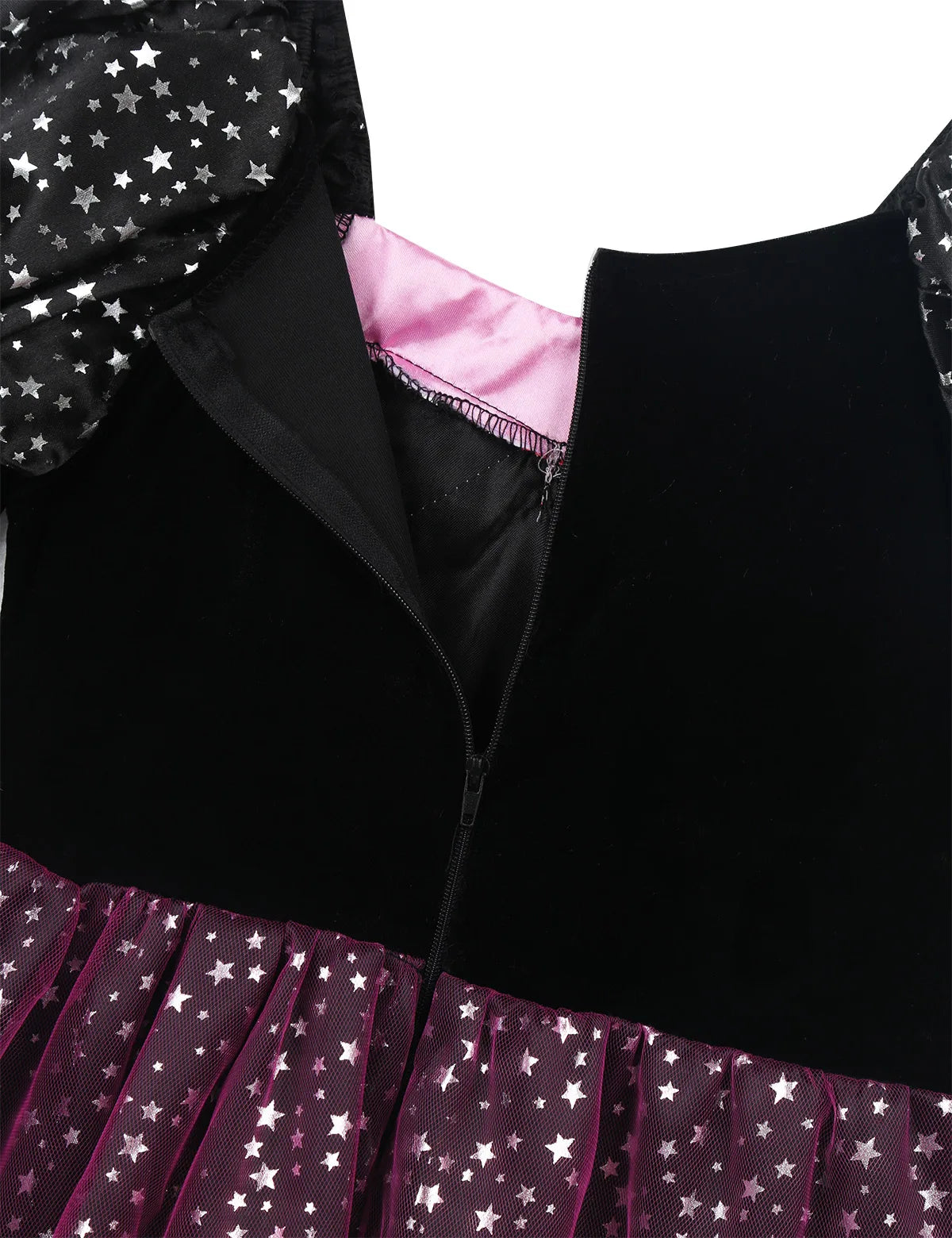 Conjunto Fantasia Infantil Bruxa – Vestido, Chapéu, Varinha e Bolsa