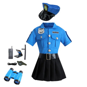 Fantasia Infantil Policial Feminina – Uniforme completo