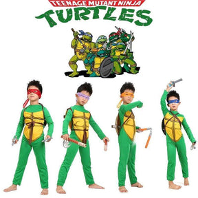 Fantasia Infantil Guerreiro Tartaruga Verde