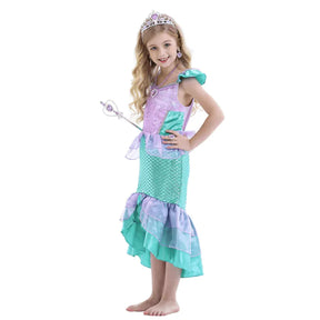 Fantasia Infantil Princesa do Mar Mágico