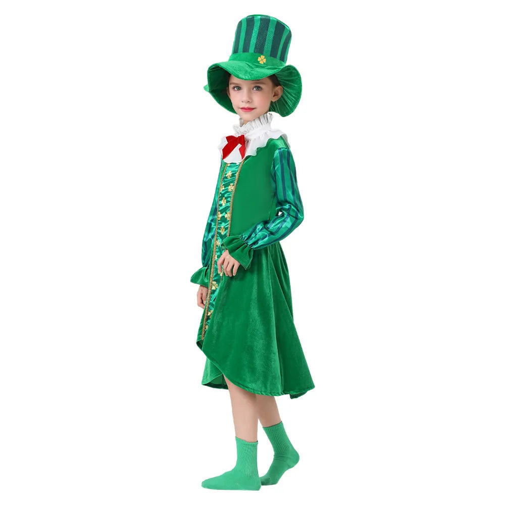Fantasia Infantil Duende Irlandês Leprechaun